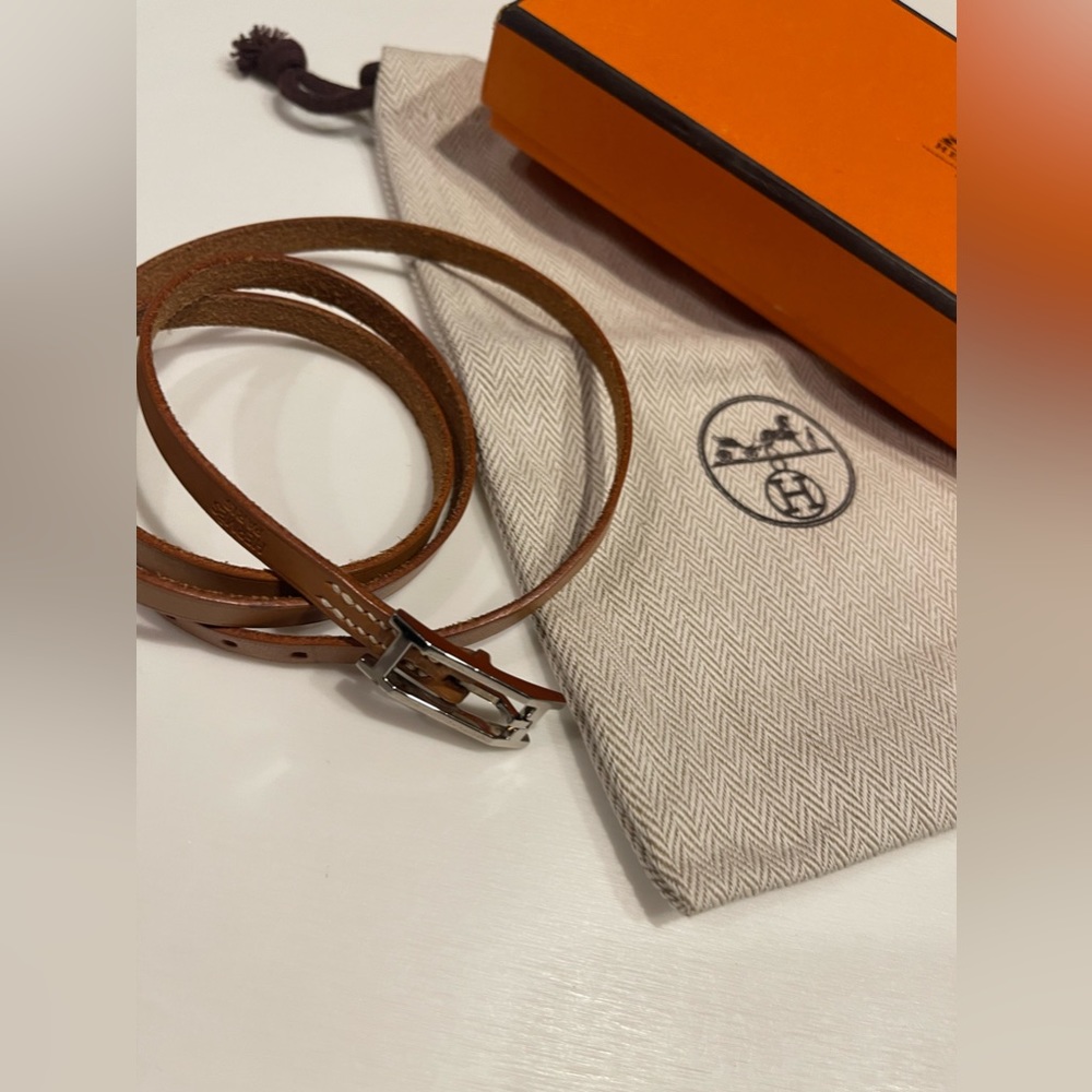 Hermes behapi triple tour bracelet